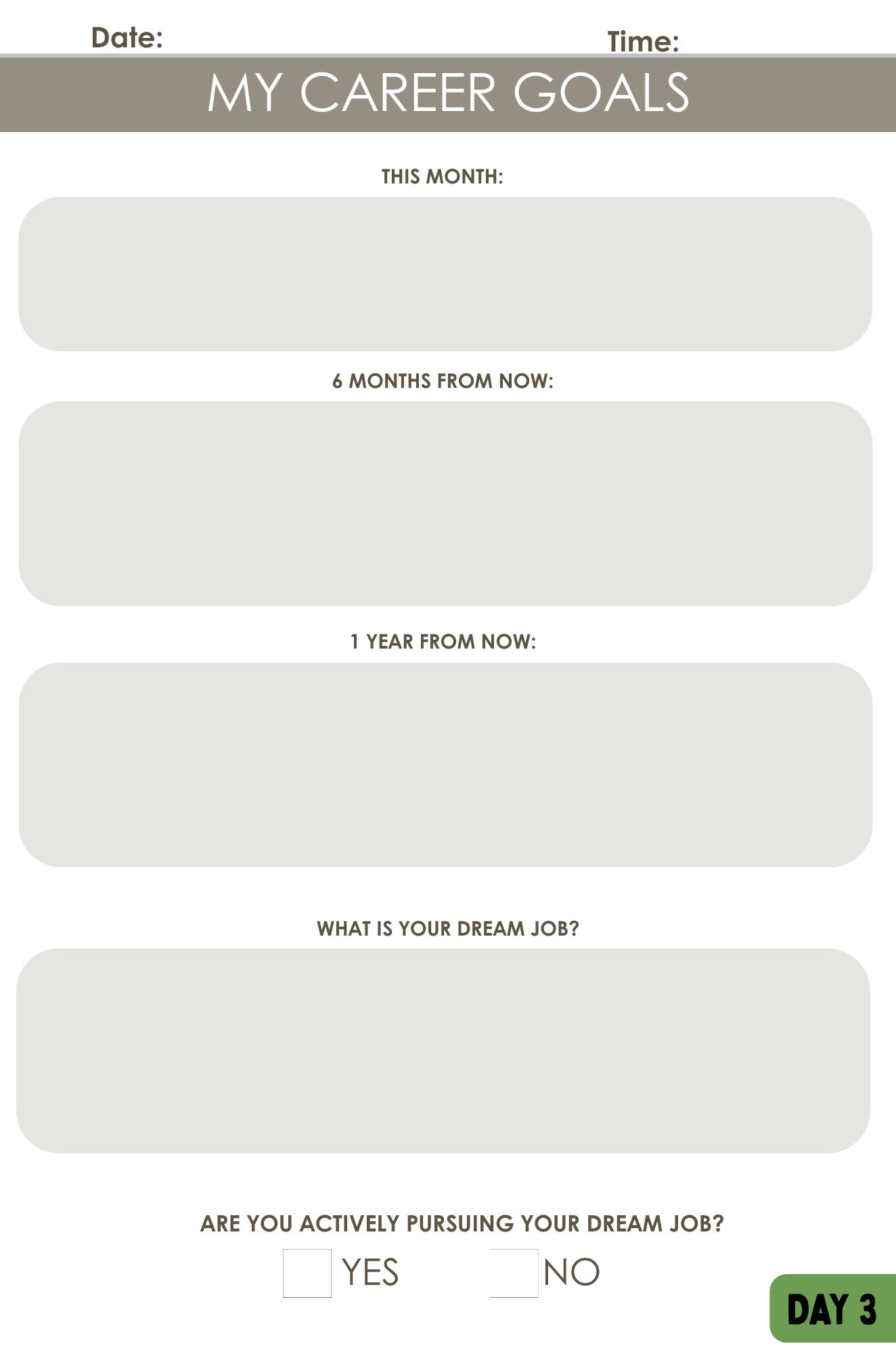 Trust The Process - 30 Day Journal